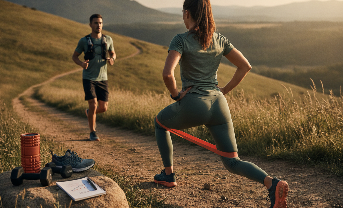 Zo plan je krachttraining slim naast je hardloopschema