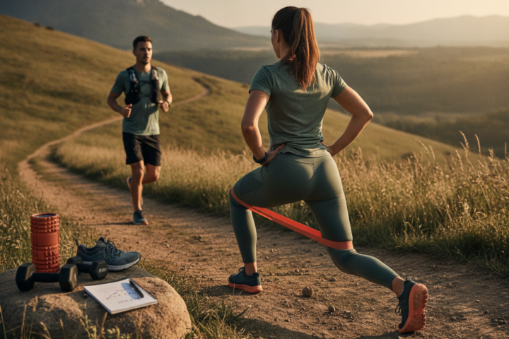 Zo plan je krachttraining slim naast je hardloopschema